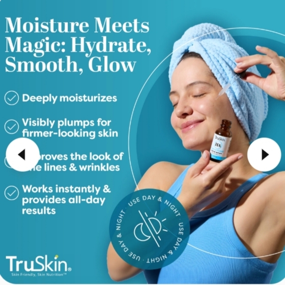 New TruSkin Hyaluronic Acid Facial Serum with Vitamins C And E - Picture 5 of 8